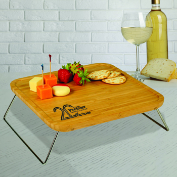 Bamboo Charcuterie Board / Folding Tray 